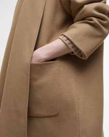 Clementine Wool Scarf Coat 