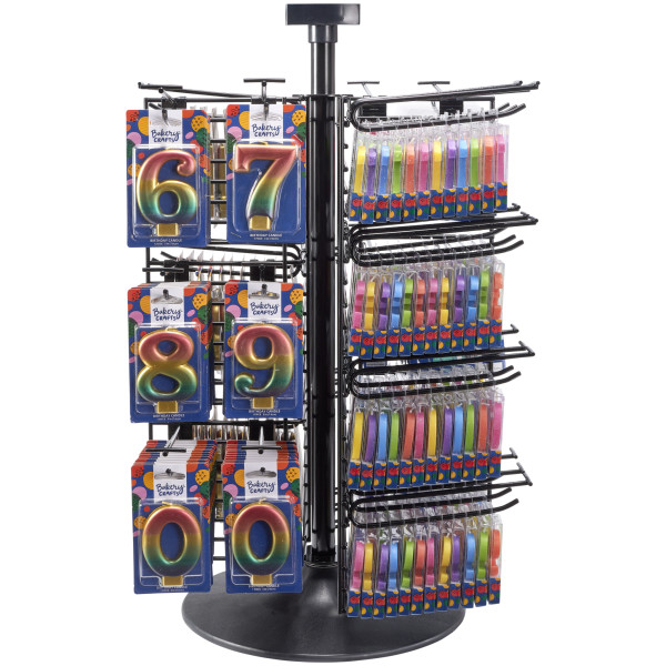 Double Numeral Assortment Candle Assortment (Rack Not Included)