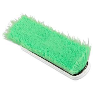 Carlisle, Flo-Pac, 10in, Flo-Thru Brush with Flagged Bristles, Nylex Bristles, Green