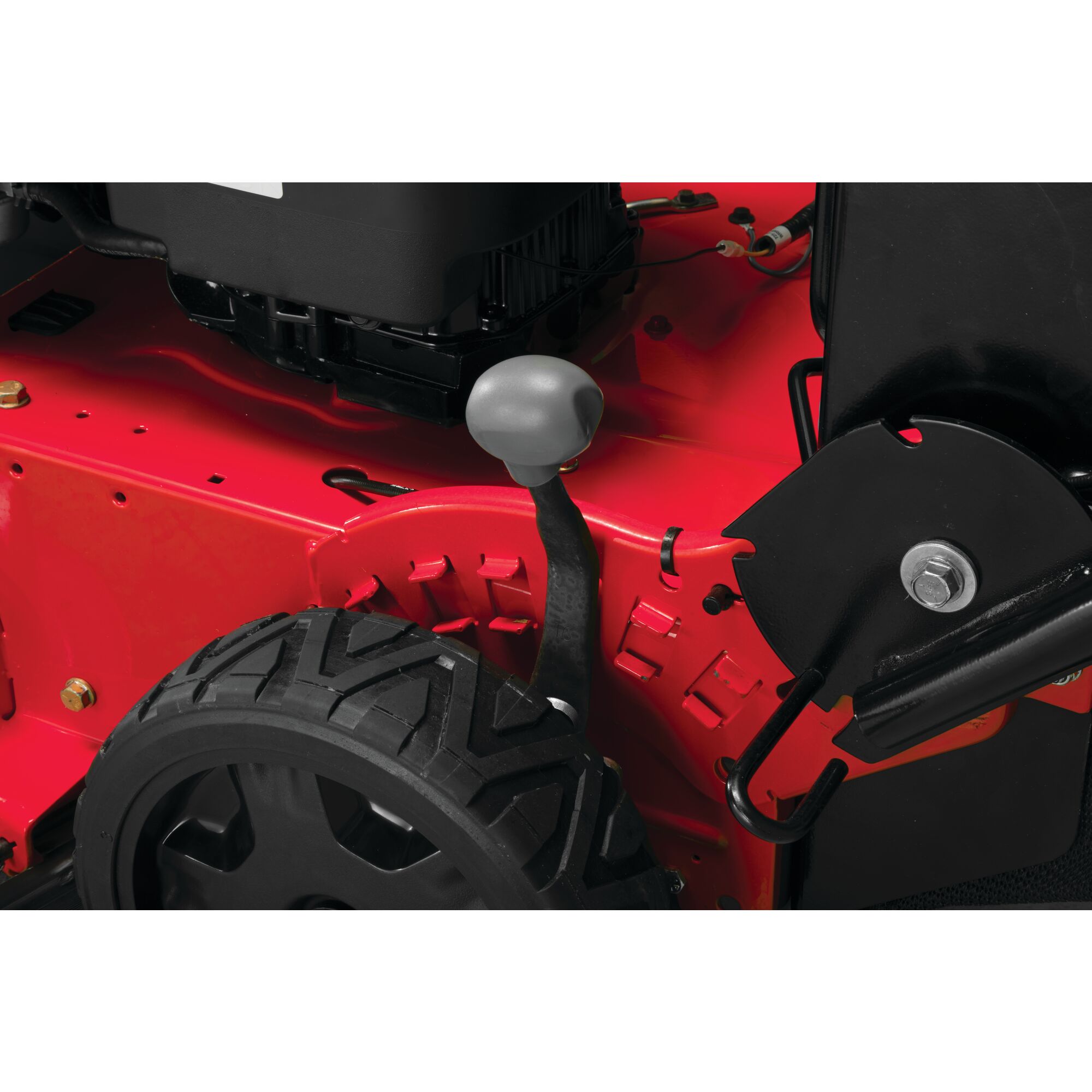 CRAFTSMAN M430 28-in. 223cc RWD Self-Propelled Mower on white background