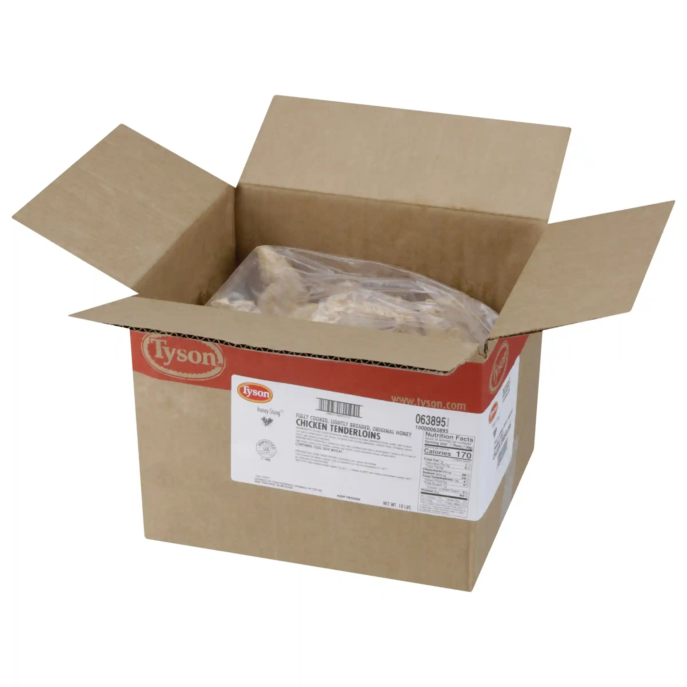 Tyson® Honey Stung® Fully Cooked Lightly Breaded Original Honey Chicken Tenderloins_image_4
