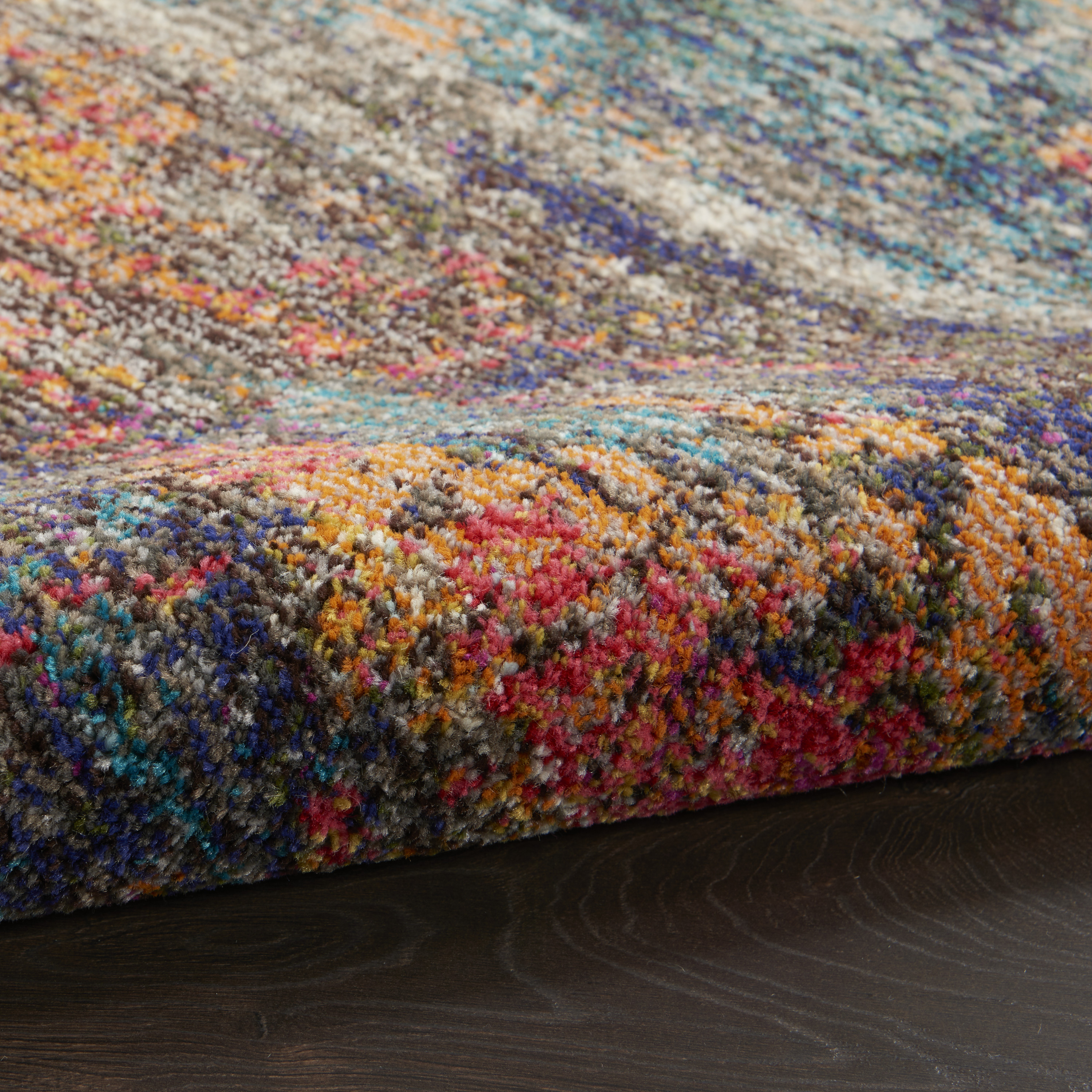 Nourison Celestial 6'7" x 9'7" Multicolor Modern Indoor Rug