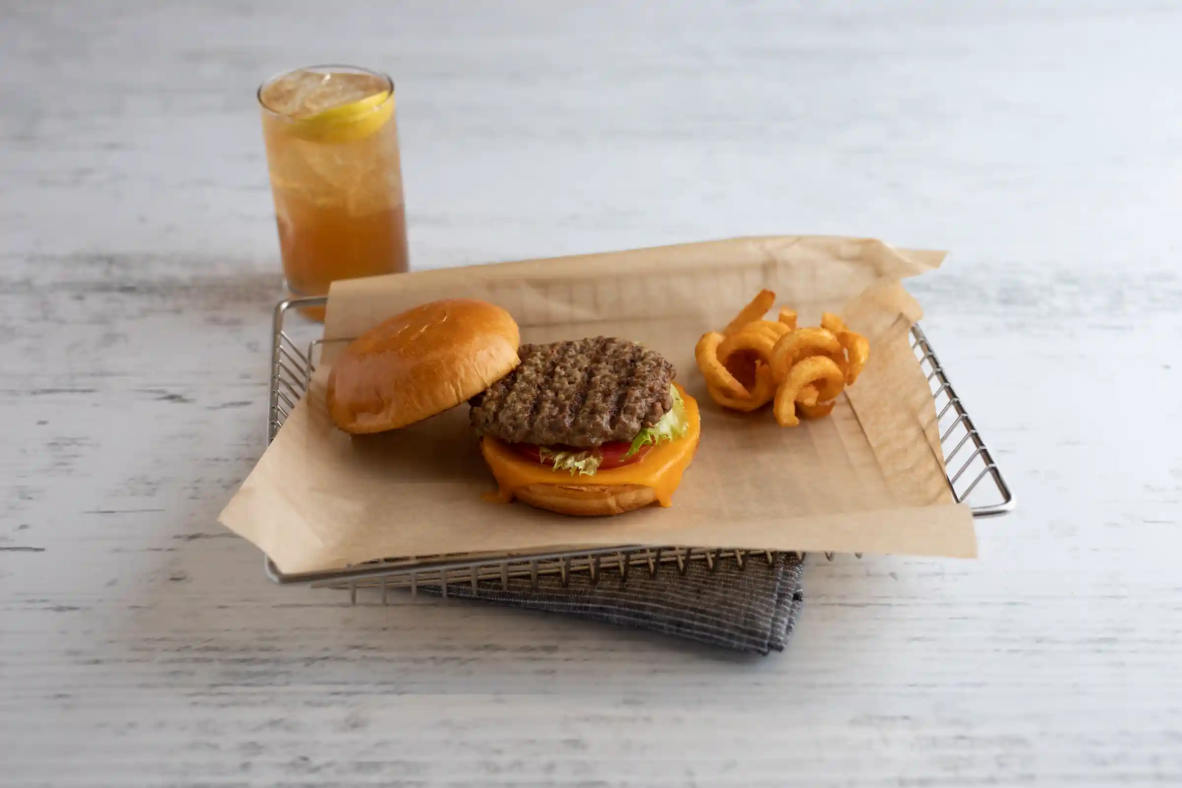AdvancePierre™ The Pub® Fully Cooked Flame Grilled Beef Burger 2.00 oz_image_1