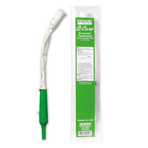 Q•Care® Yankauer Style Suction Tube Handle, Angled Type