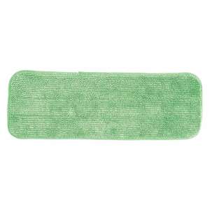 Hospeco, MicroWorks®, Microfiber Hook & Loop Mop, 16"W, Green
