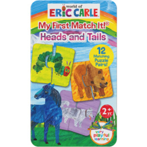 World of Eric Carle - My First Match It! Tin - Heads and Tails
