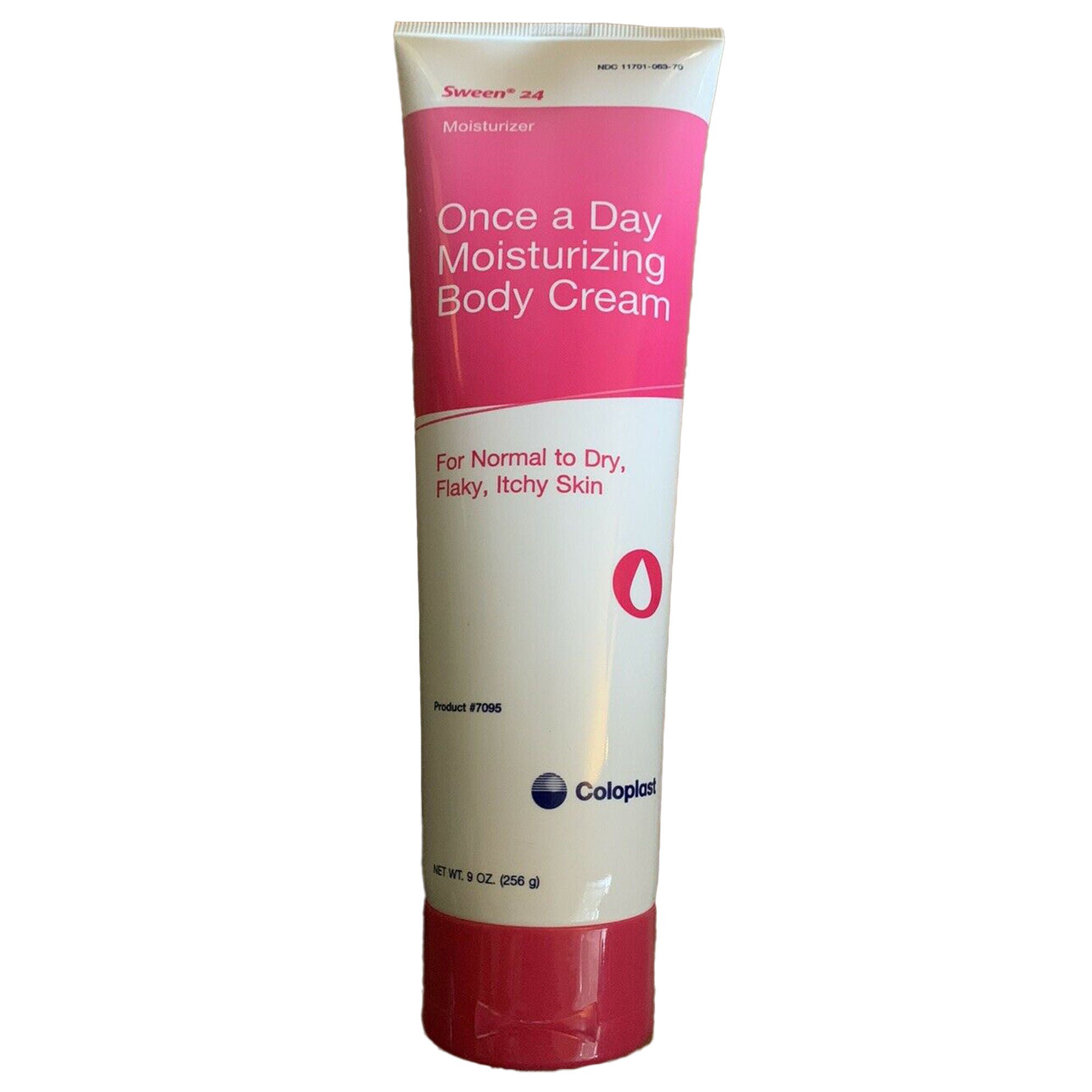 Sween® 24 Once a Day Moisturizing Body Cream for Flaky, Itchy Skin, 9-ounce Tube