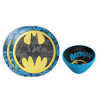 DC Comics Kids Plate and Bowl Set, Batman, 4-piece set slideshow image 1 DC Comics Kids Plate and Bowl Set, Batman, 4-piece set slideshow image 1
