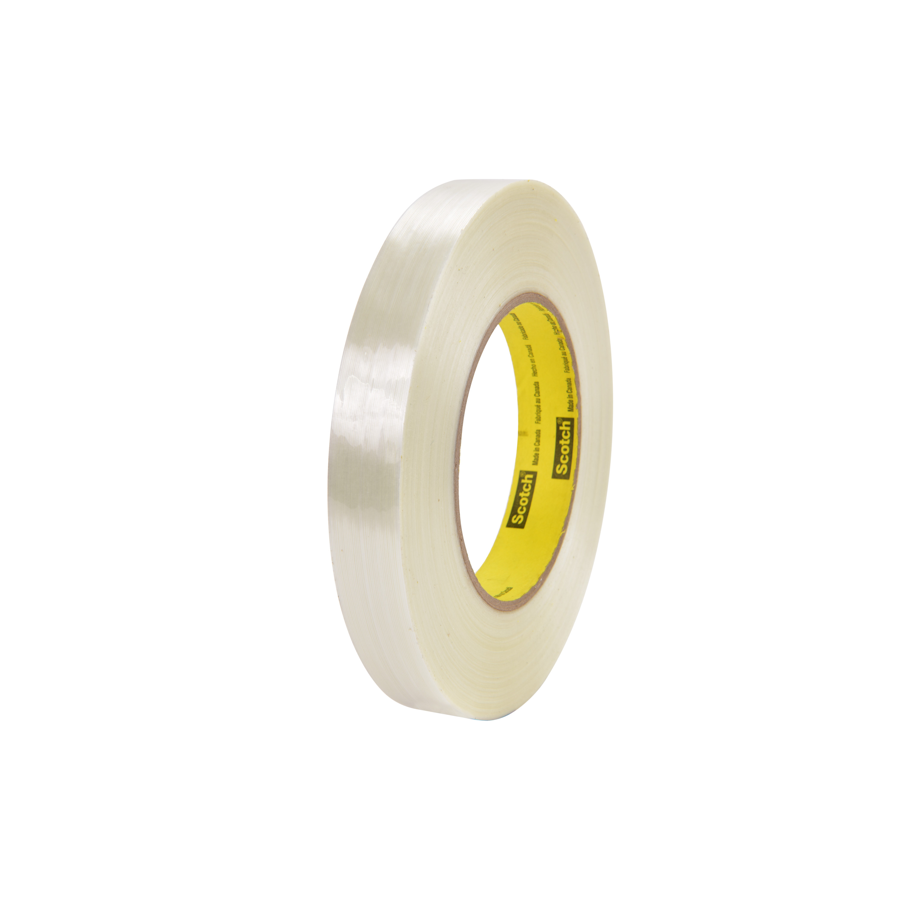 Scotch® Filament Tape 8988, Clear, 18 mm x 550 m, 6.9 mil, 8 rolls per
case