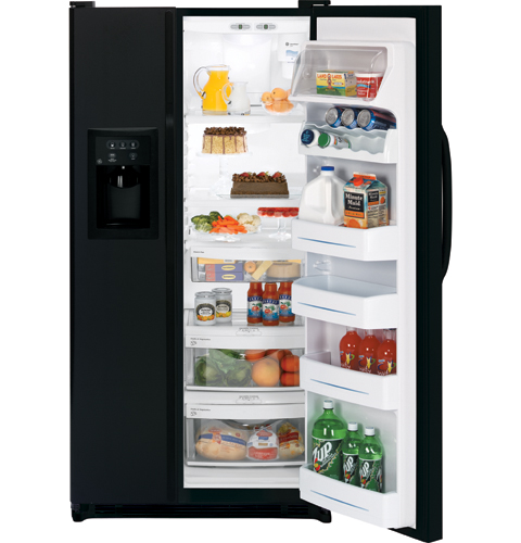 GE® ENERGY STAR® 23.1 Cu. Ft. Side-By-Side Refrigerator with Dispenser