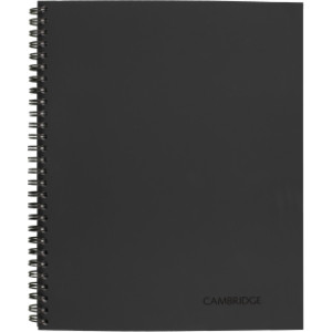 Action Planner Business Notebook, 80 Sheets, 8.25 in x 11 in, Gray