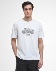 T-shirt con stampa Morris Motorbike 
