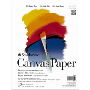 200 Series Canvas Pad, 10 Sheet, 9x12 inch, 1 Count