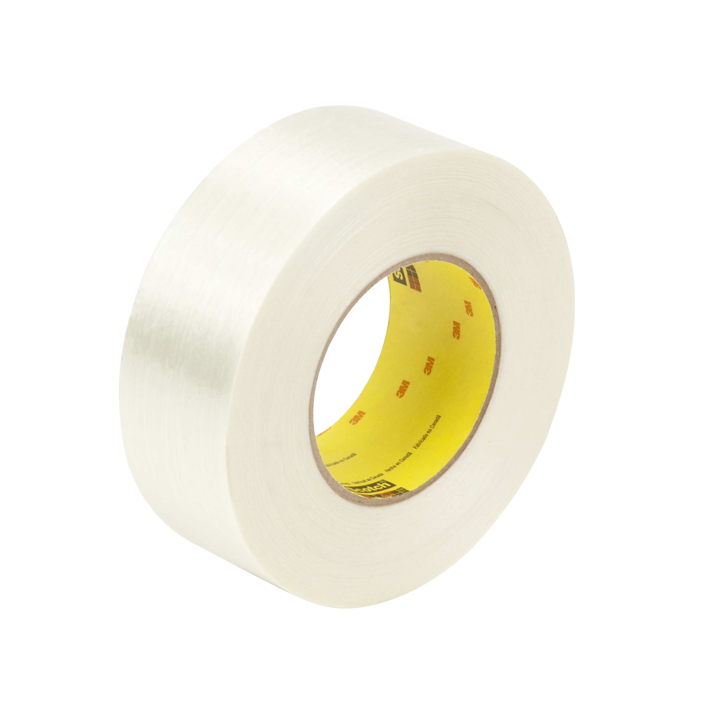 Scotch® Filament Tape 890MSR, Clear, 96 mm x 55 m, 8 mil, 12 rolls per
case