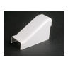 Surface-Mounted Raceway Fitting, Non-Metallic, 2800 Series, Raceway Connector, 2-3/8 W x 1-9/16 H in
