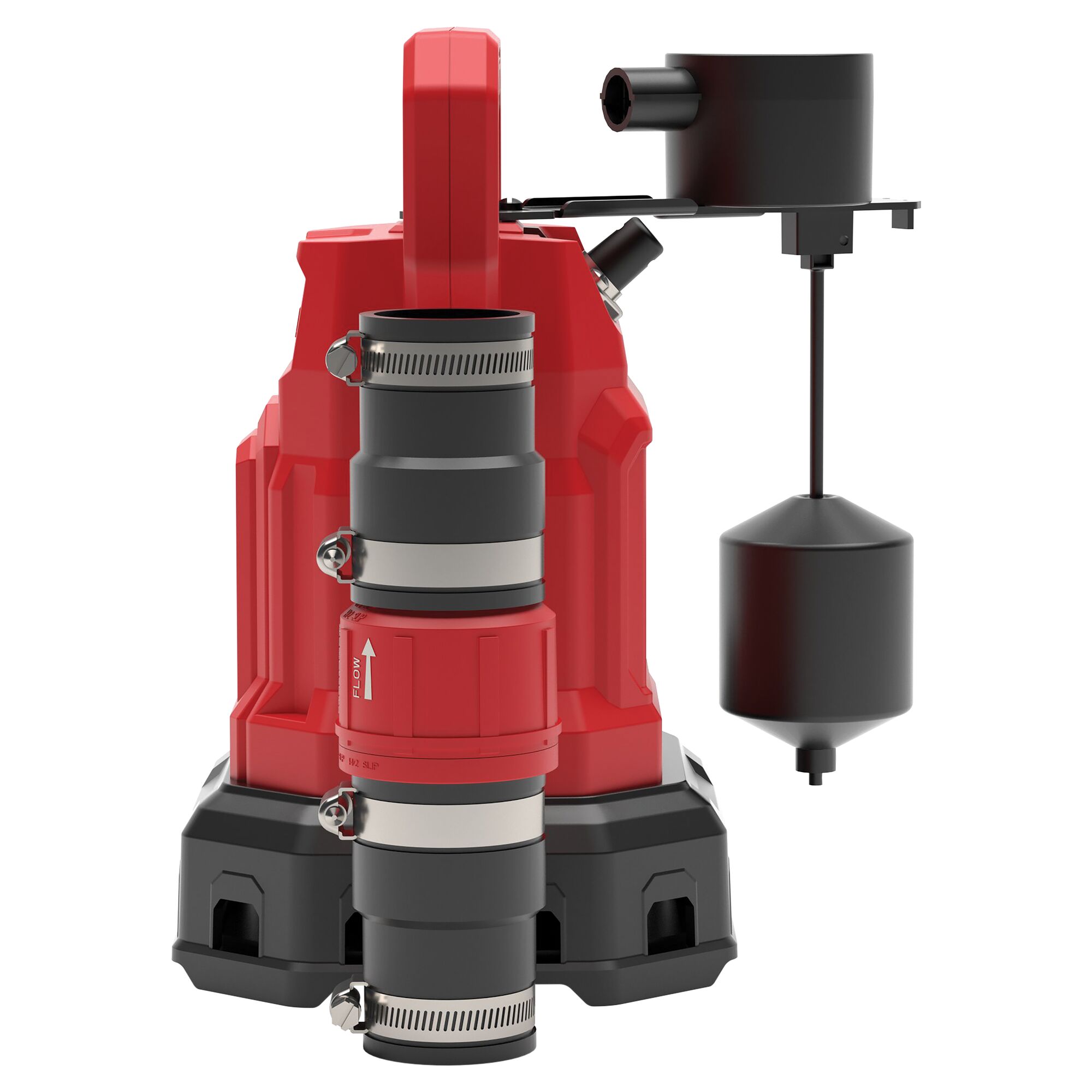 1-3HP SUMP PUMP REINFORCED THERMOPLASTIC SUBMERSIBLE AUTOMATIC VERTICAL SWITCH INCLUDES CHECK VALVE RIGHT VIEW