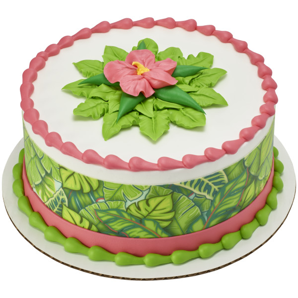 Polynesian Flair PhotoCake® Edible Image® Strips