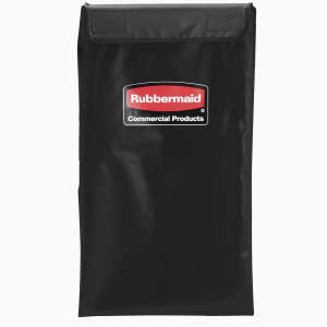 Rubbermaid Commercial, Executive Series™, Collapsible X Cart Replacement Bag, 4 Bushels, Black