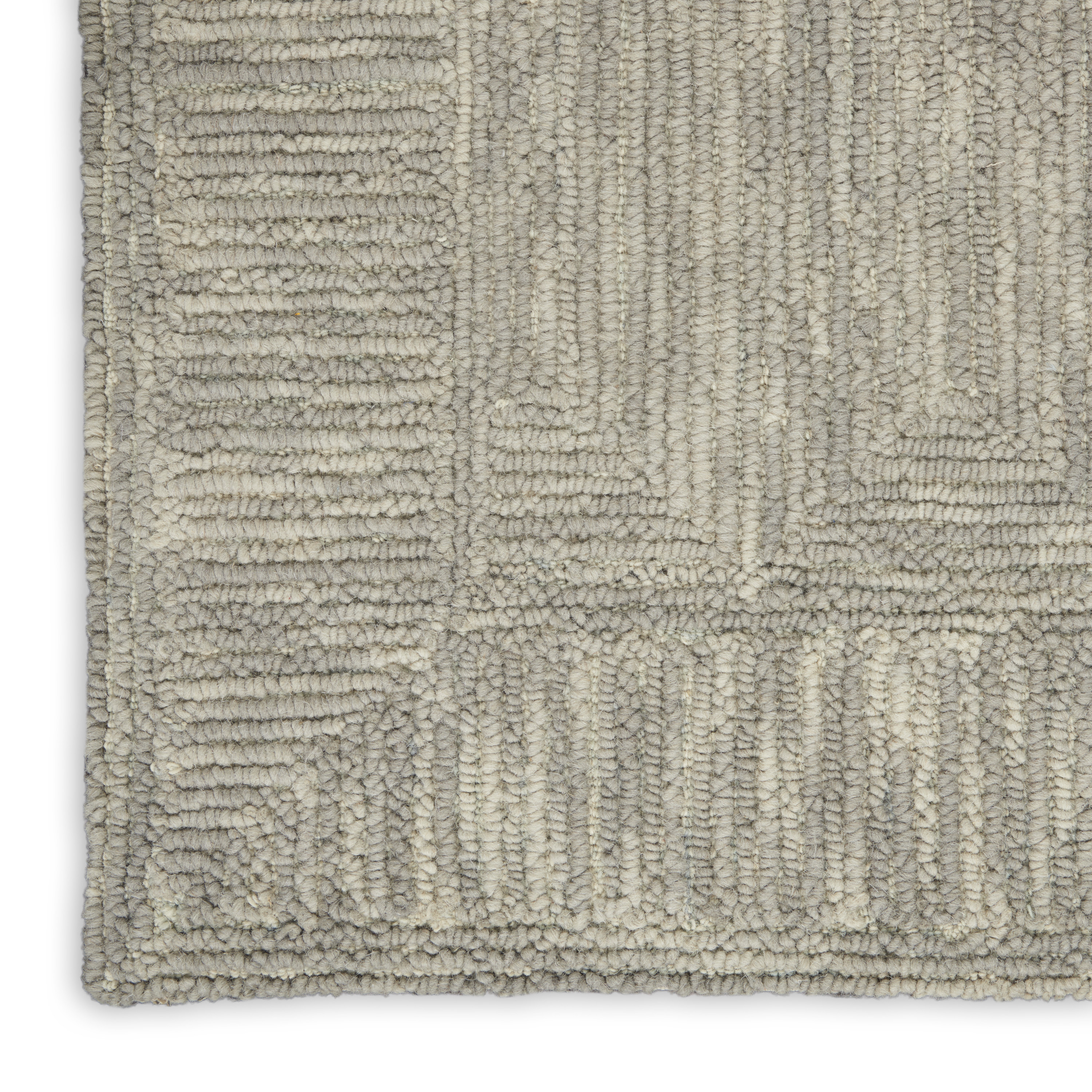 Nourison Colorado 7'9" x 9'9" Grey Modern Indoor Rug