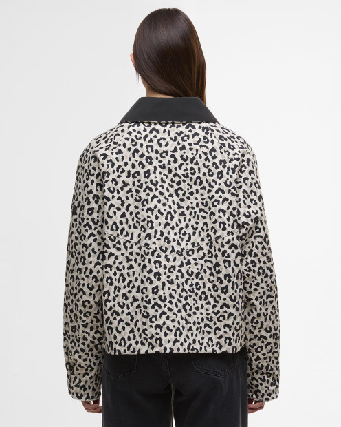 Warlock Printed Casual Jacket Jasmine Leopard Print