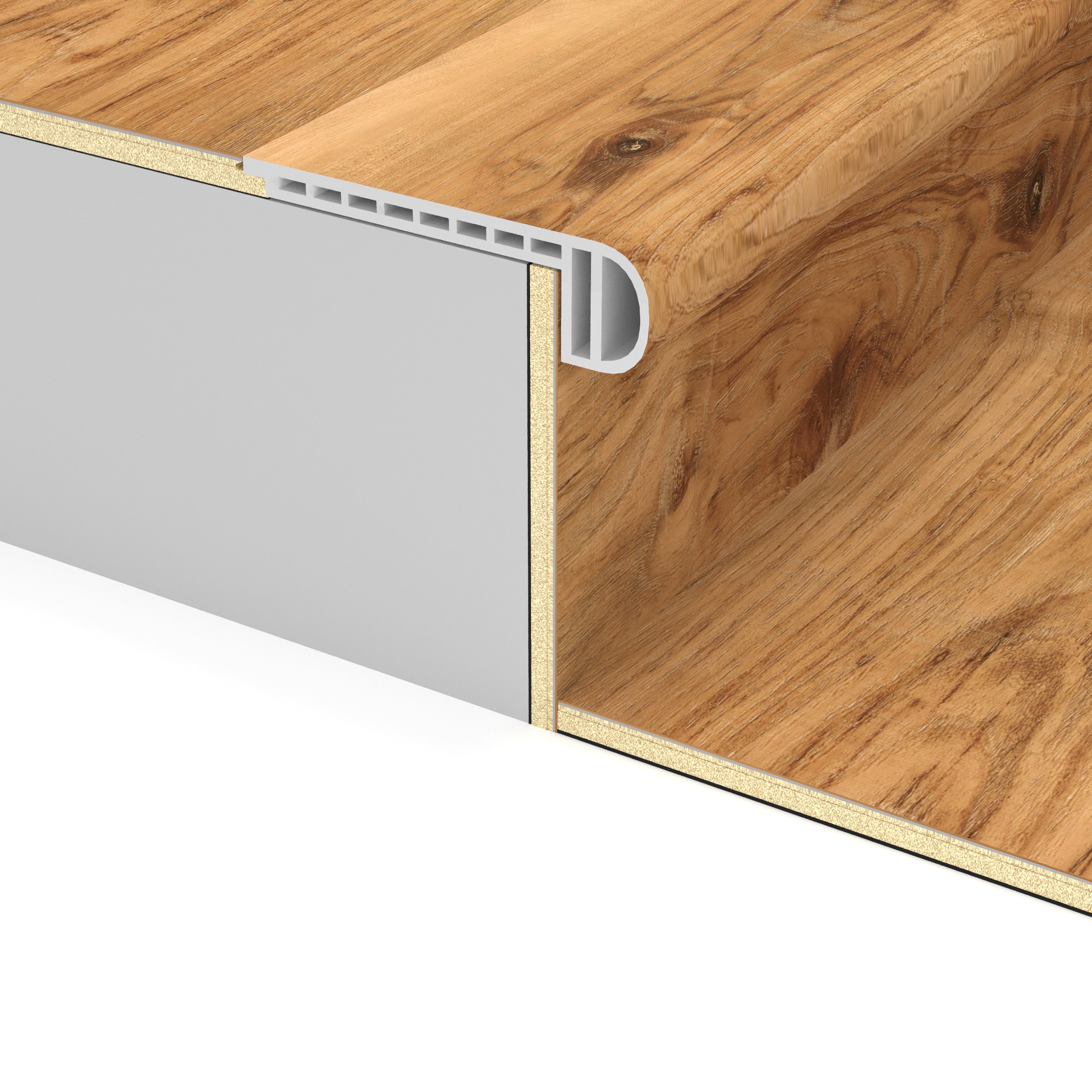 Knotted Nook Longboards Icons Stair Nosing Flush view 3