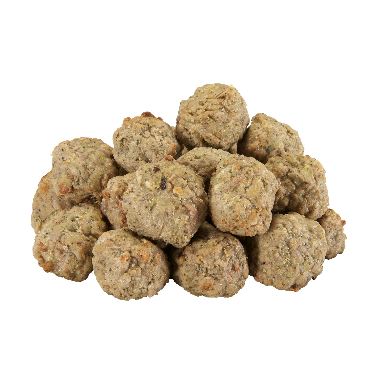 FONTANINI(r) Meatball, All Natural, Gluten Free, Cooked, 1/2 oz, 5/3 lb . C1C0 - Front Center Out of Package (Hi Res)