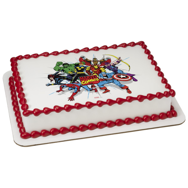 MARVEL Comics Originals Unite PhotoCake® Edible Image®