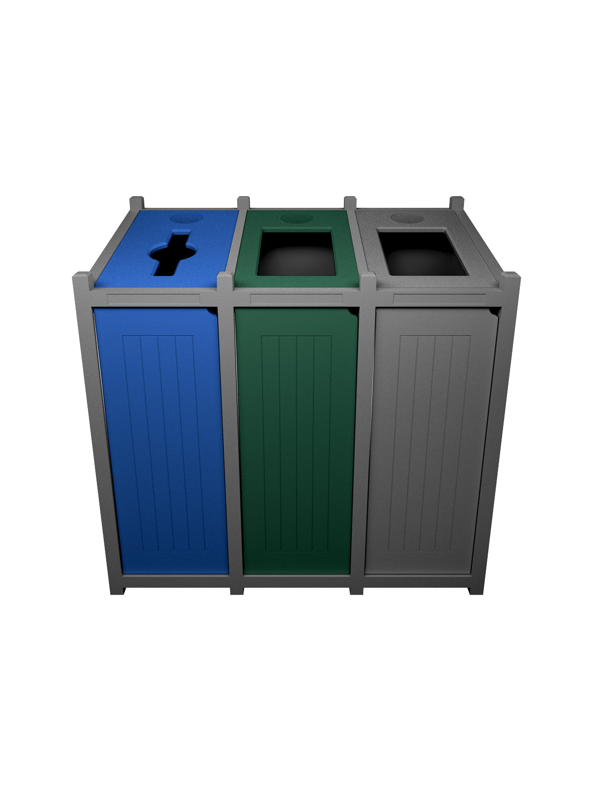 VENTURE – Triple – Unit – Mixed-Full-Full – Grey-Blue-Green-Grey