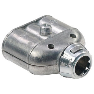 E-Z Lock 3/8 in. Zinc Duplex AC/MC Connector