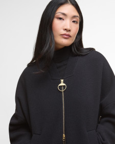 Milda Knitted Bomber Jacket 