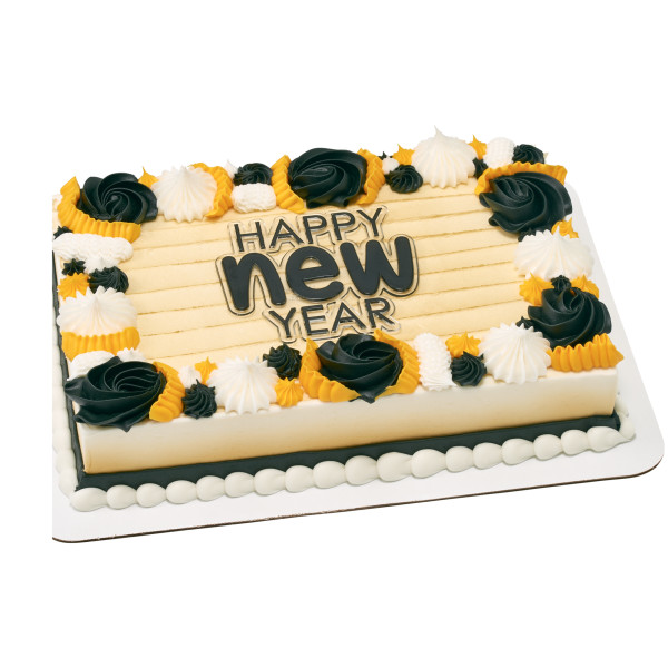 Happy New Year Metallic Layon
