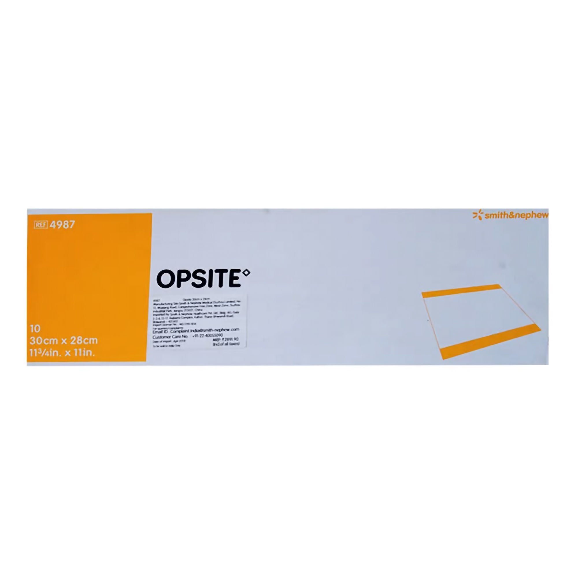 OpSite Transparent Film Dressing, 11 x 11¾ Inch