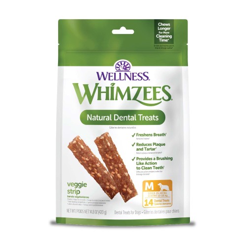 WHIMZEES Veggie Strip Front packaging