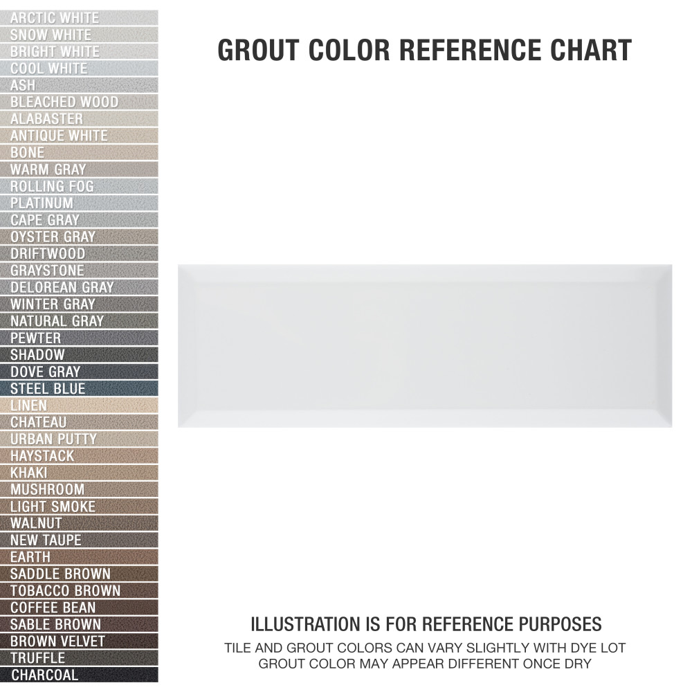 Santorini Loft Blanco 4 in. x 11-7/8 in. Ceramic Wall Tile