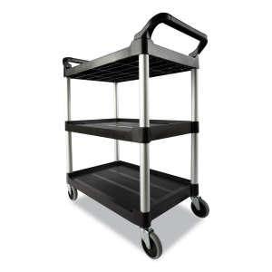 Rubbermaid Commercial, Xtra, Utility Cart, Black