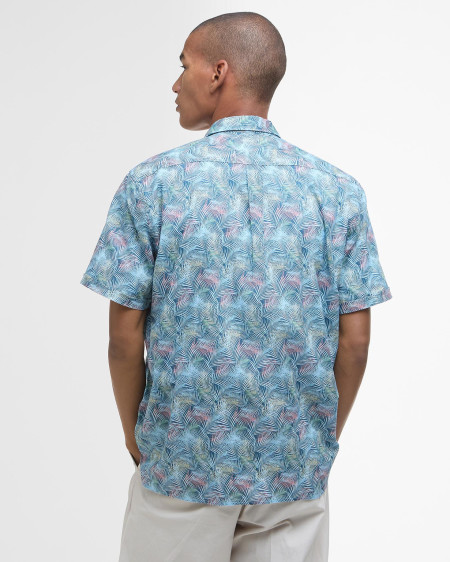 Hemd Devon Printed Short-Sleeved Regular