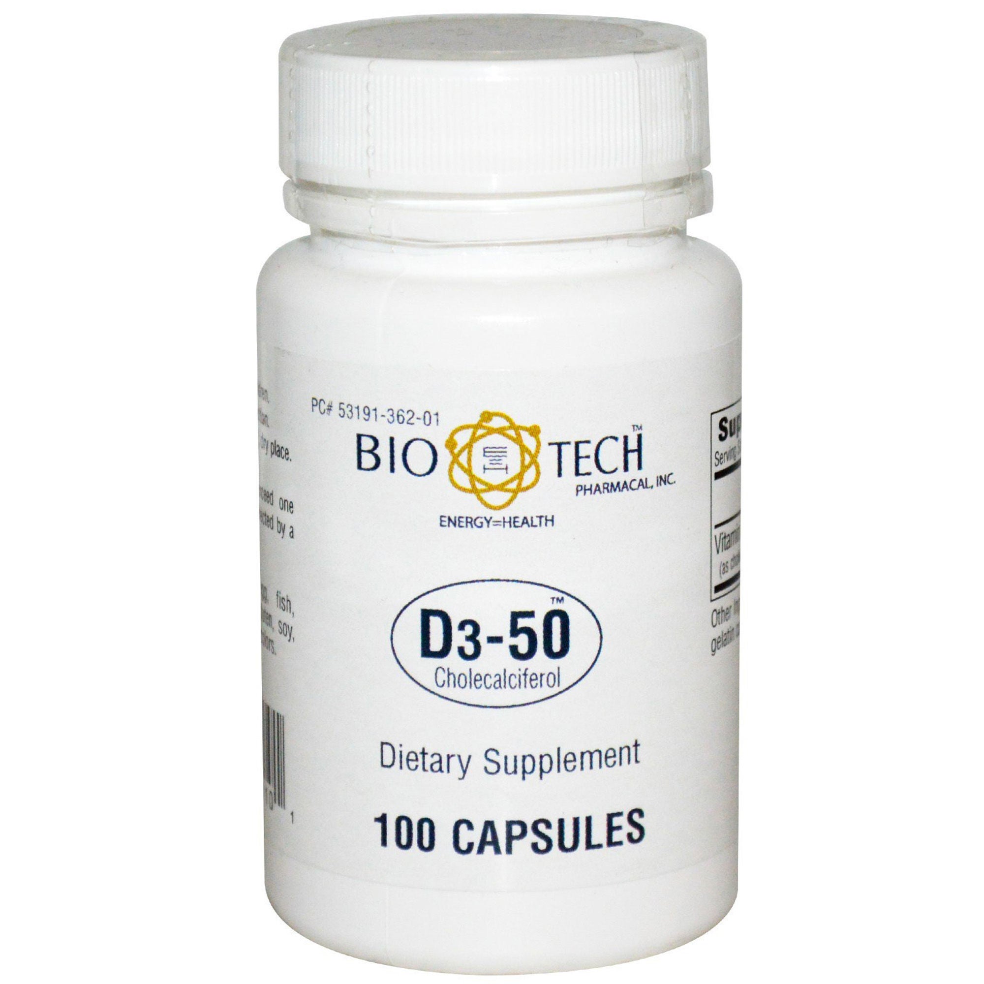 Bio Tech™ Vitamin D3-50 Supplement