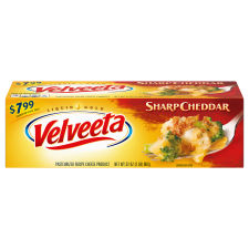 Velveeta Sharp Cheddar Cheese, 32 oz Block