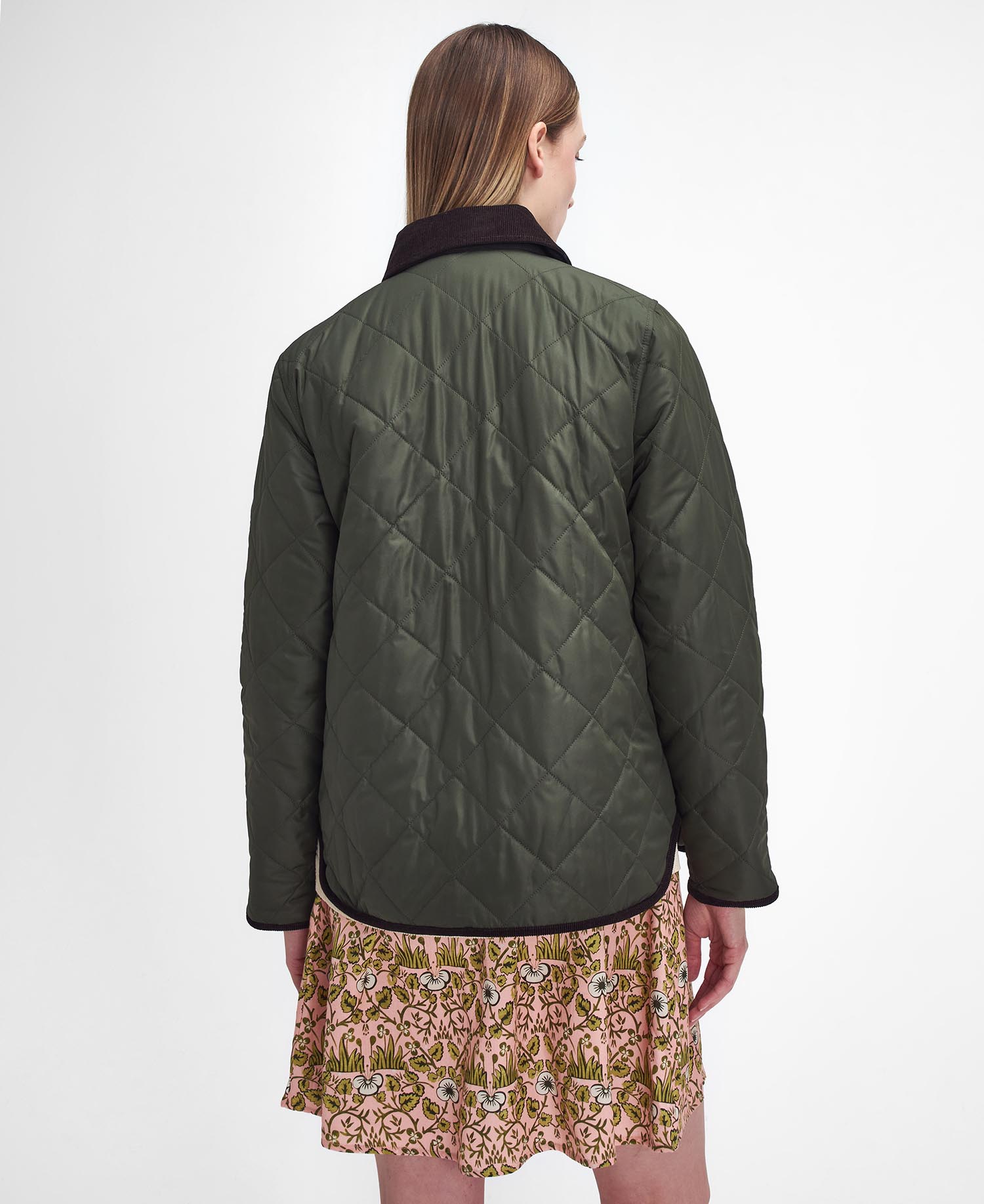 Barbour x William Morris Gallery Isabella Quilted Jacket image number 1