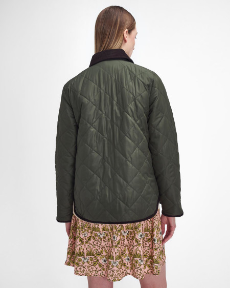 Barbour x William Morris Gallery Isabella Quilted Jacket