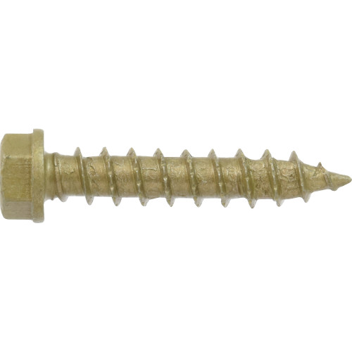 Power Pro ONE MultiMaterial Screw Exterior HexWash Head BronzePlated