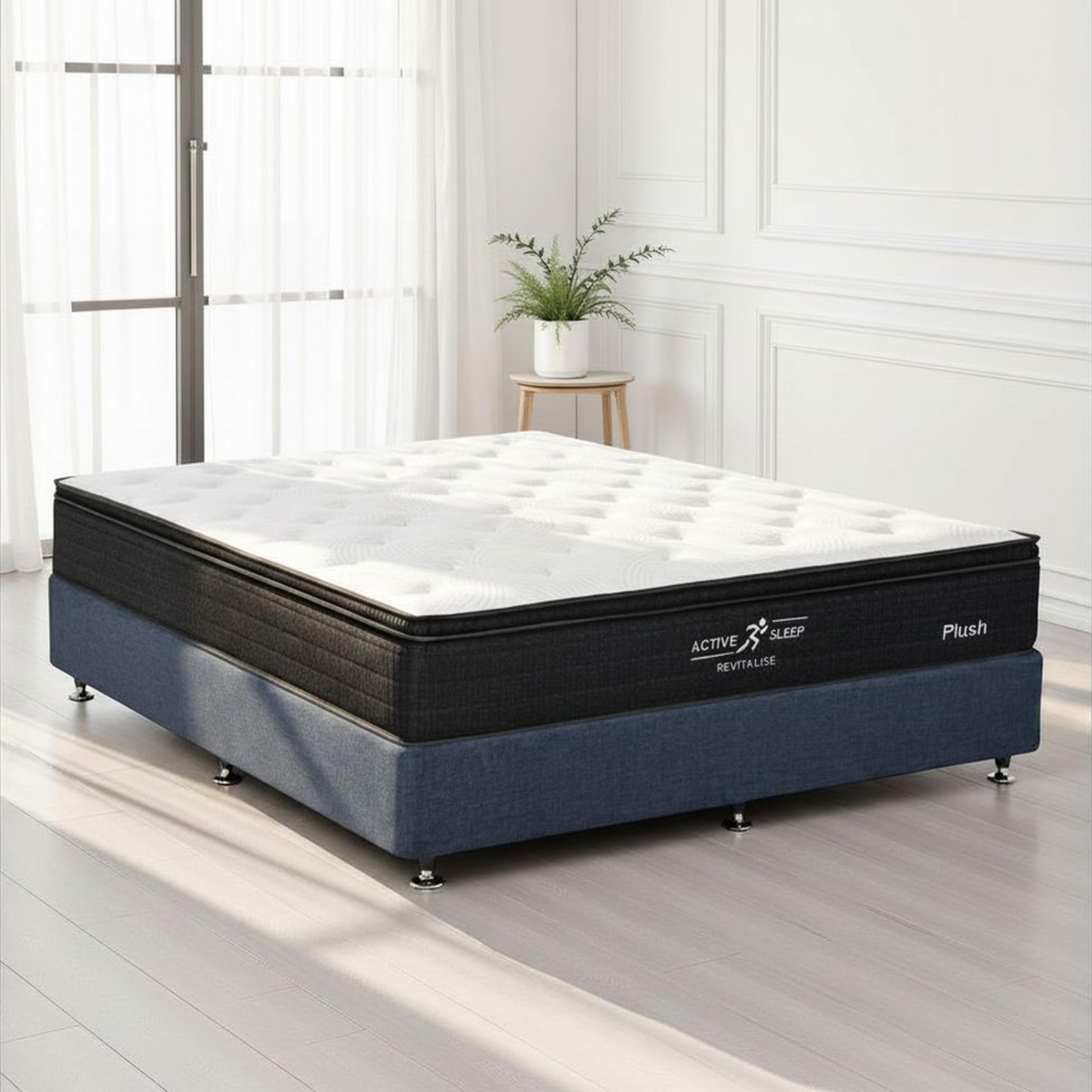 Lifestyle image of the Active Sleep Revitalise Mattress, Plush from Forty Winks