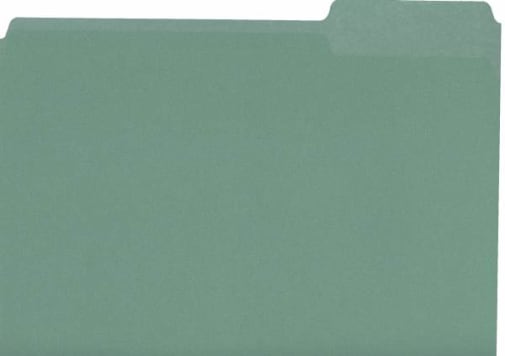 File Folder -  Green