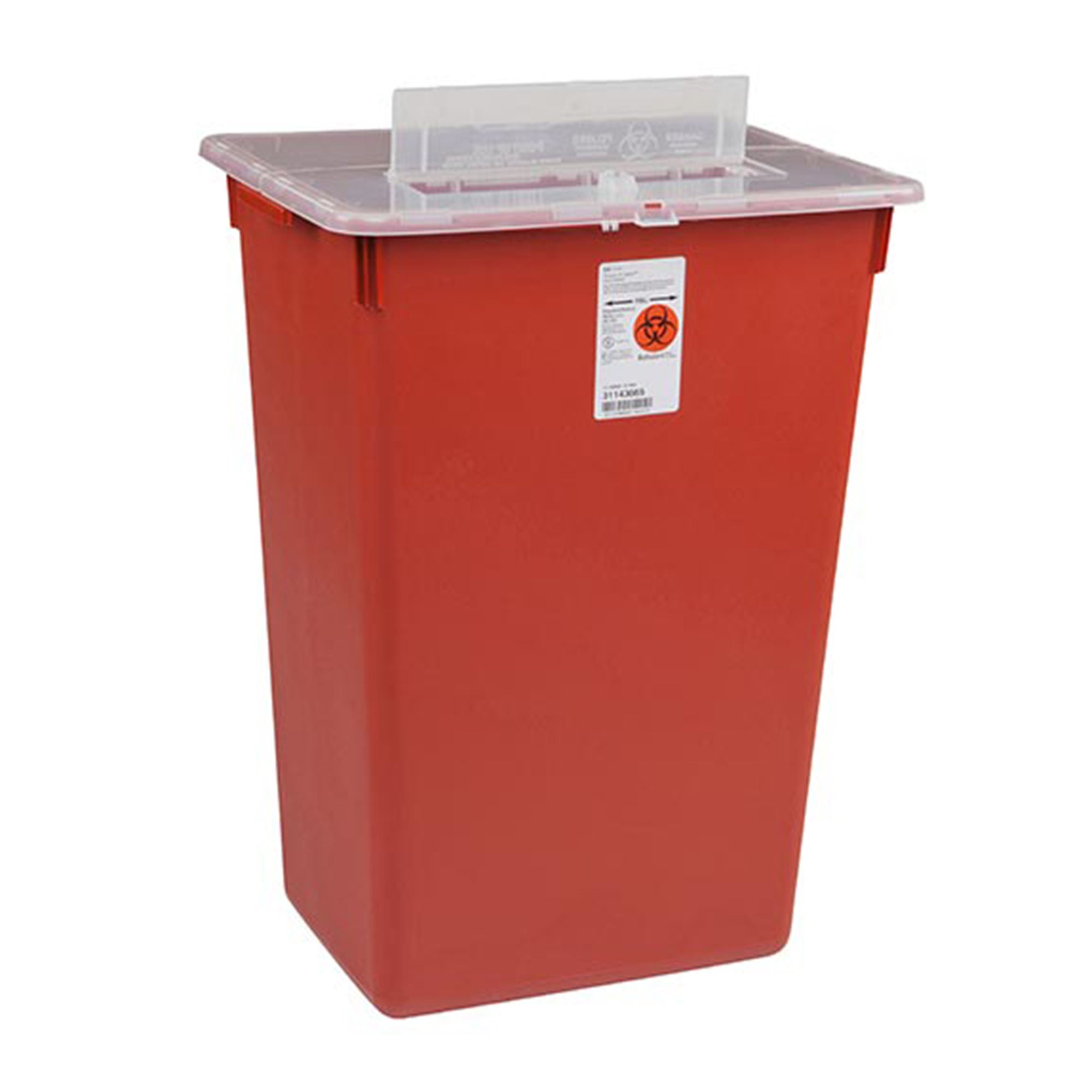 Sharps-A-Gator™ Multi-purpose Sharps Container, 10 Gallon, 21.5 x 15.5 x 12 Inch