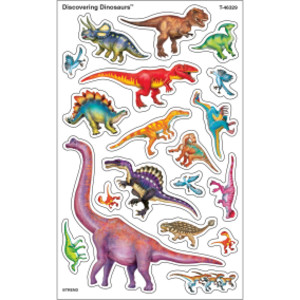 Discovering Dinosaurs&reg; superShapes Stickers-Large, 152 ct