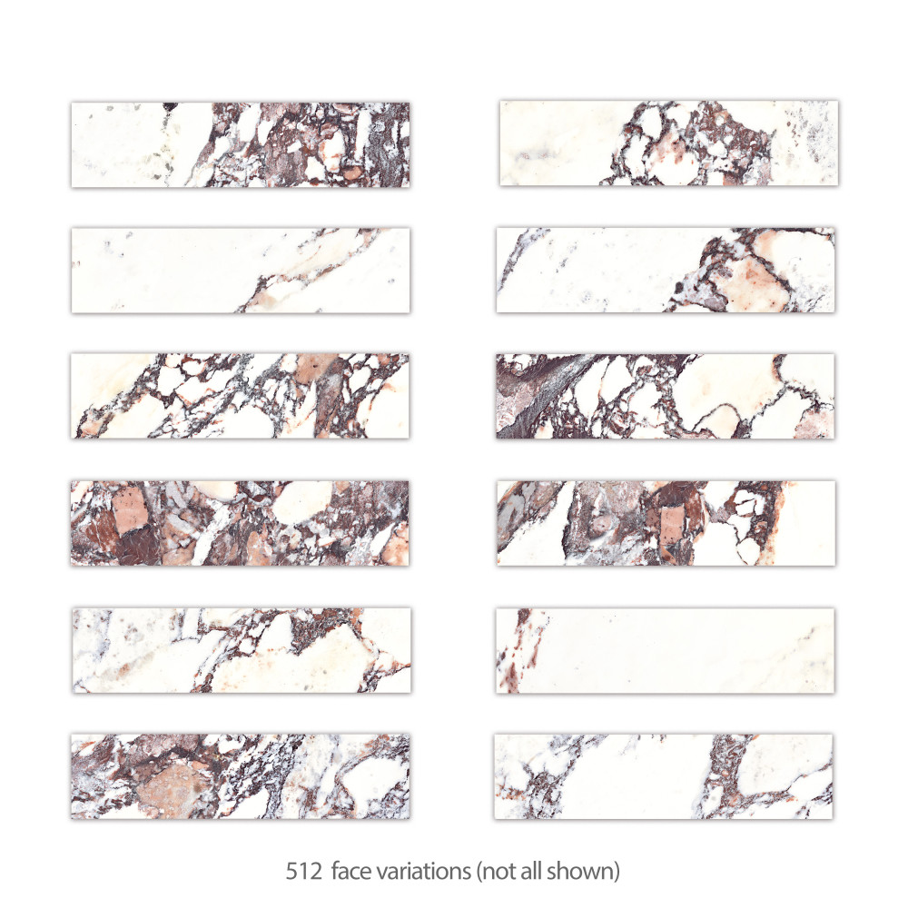 Touche Rubis 2-7/8 in. x 11-3/4 in. Porcelain Floor and Wall Tile