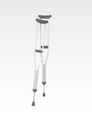 Breg Aluminum Underarm Crutches, 5'10  6'6 MK 1040820