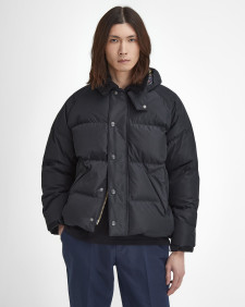 Oversized Transport Puffer Jacket Classic Black