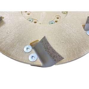 Malish, Mastic Demon 12" Floor Coating Removal Tool w L800CM, CCW Rotation