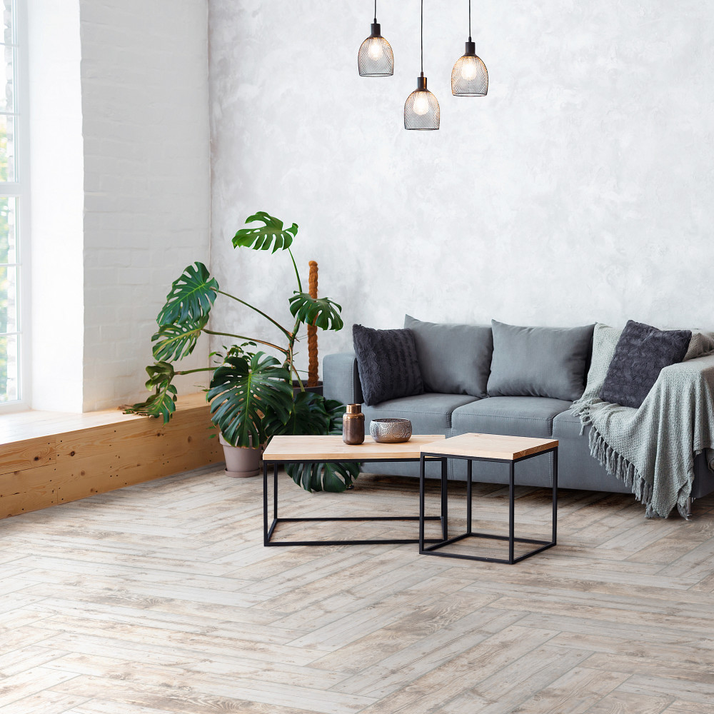 Bois Ceniza 6 in. x 35-1/2 in. Porcelain Floor and Wall Tile